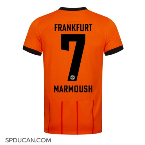 Muški Nogometni Dres Eintracht Frankfurt Omar Marmoush #7 Rezervni 2024-25 Kratak Rukav